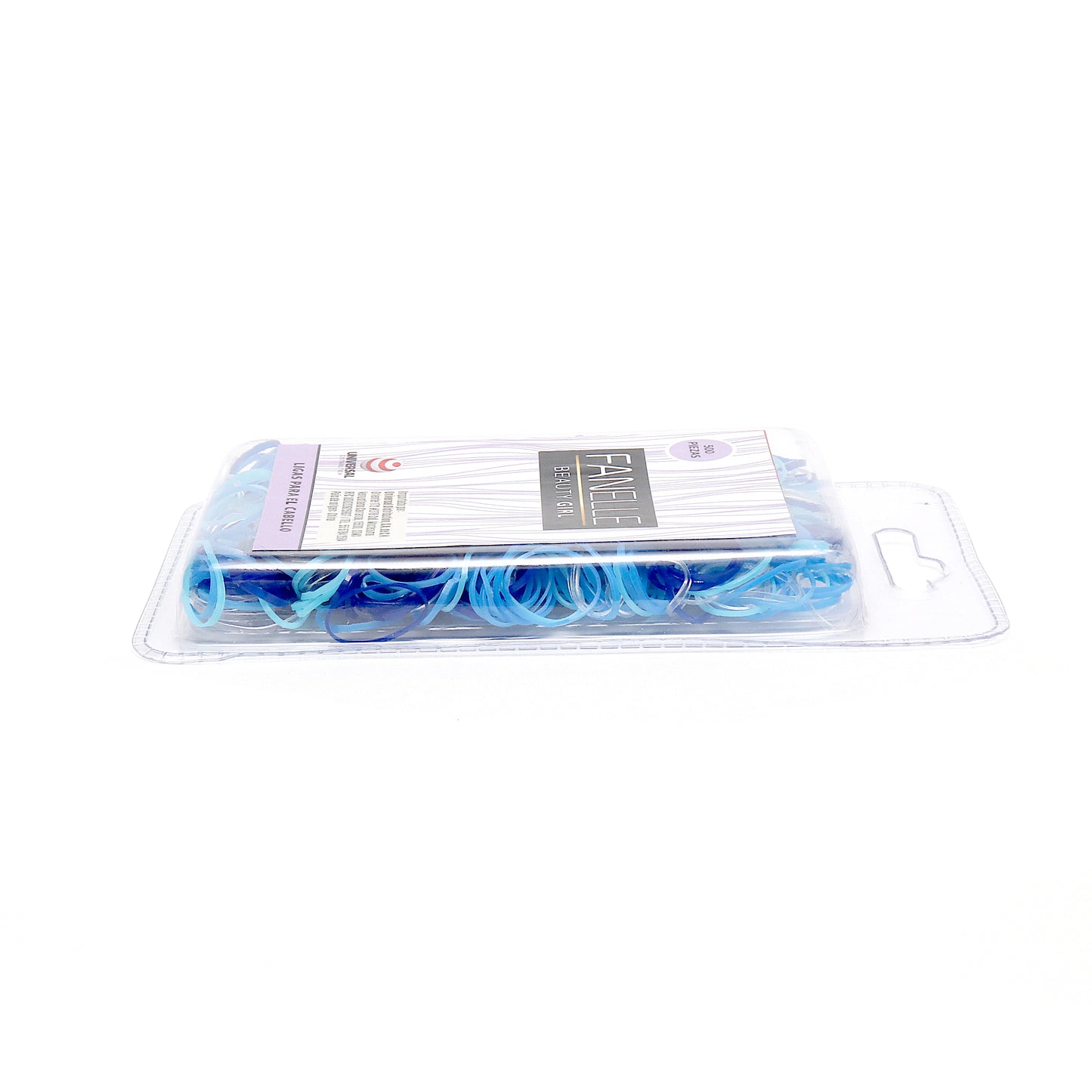 Ligas para cabello de caucho 12 paquetes con 500 piezas c/u