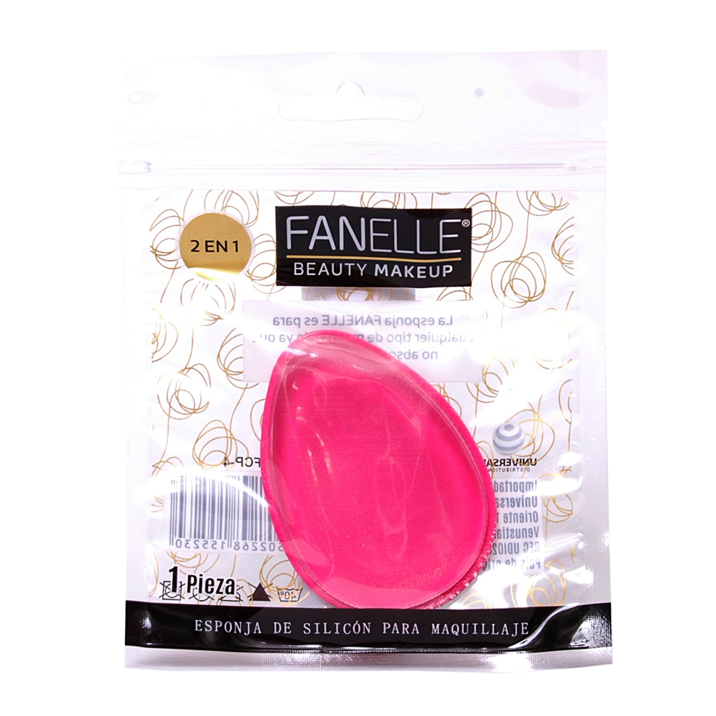 Esponja de maquillaje de silicon 6 piezas