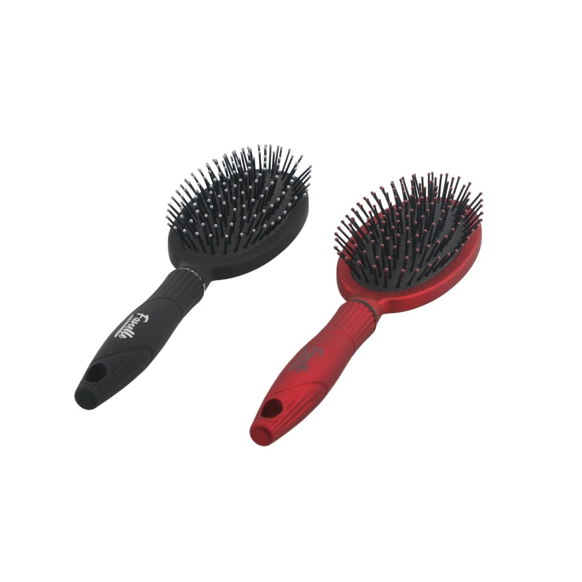 Cepillo oval para cabello 6 piezas